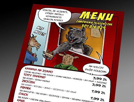 leaflets A5, A6, DL, double sided ...