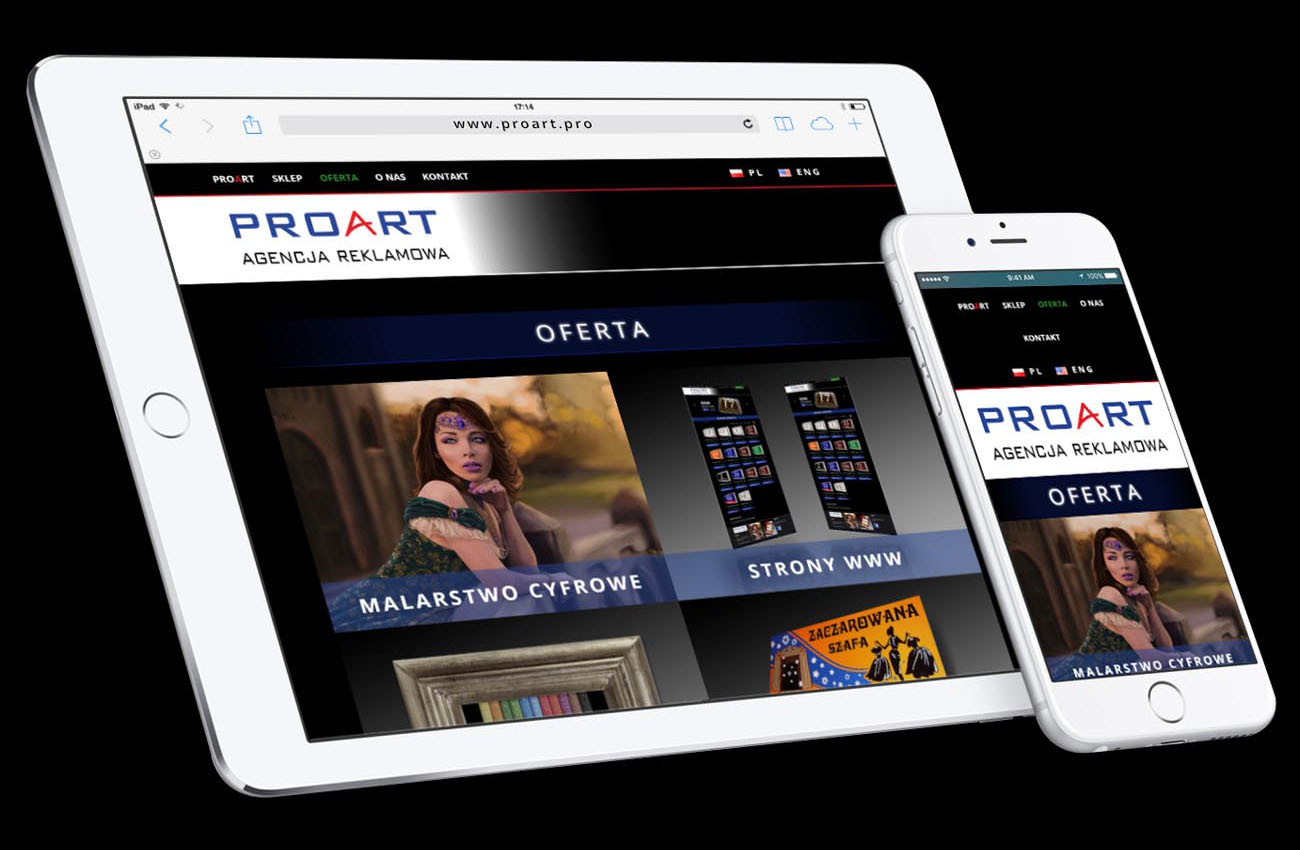professional website for a company, personal brand, for everyone | proart.pro